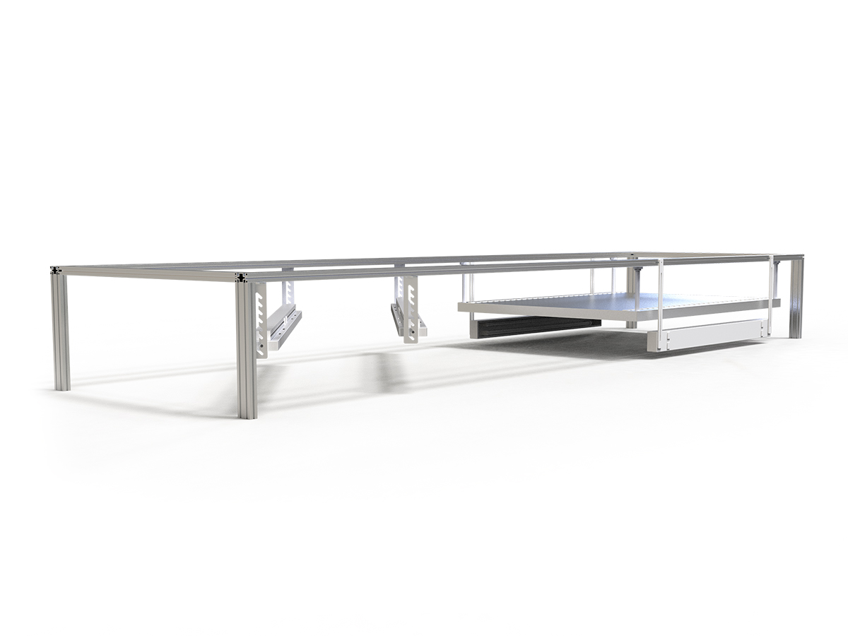 Flatbed line installasjonsutstyr